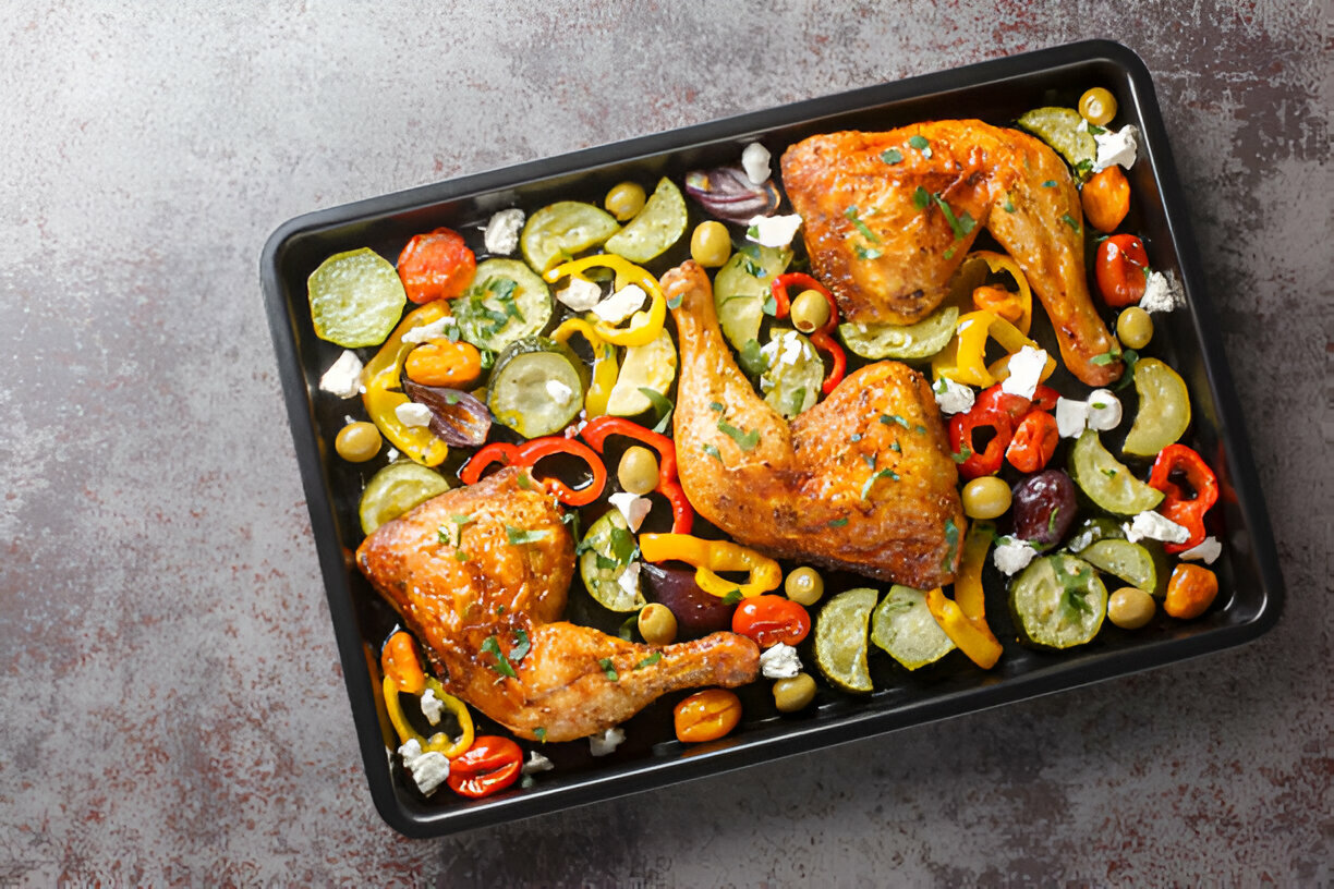 Sheet Pan Chicken and Veggies