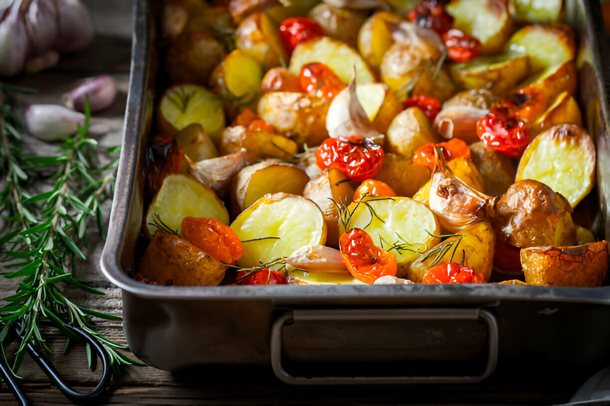 Sheet Pan Italian Seasoned Chicken and Vegetables