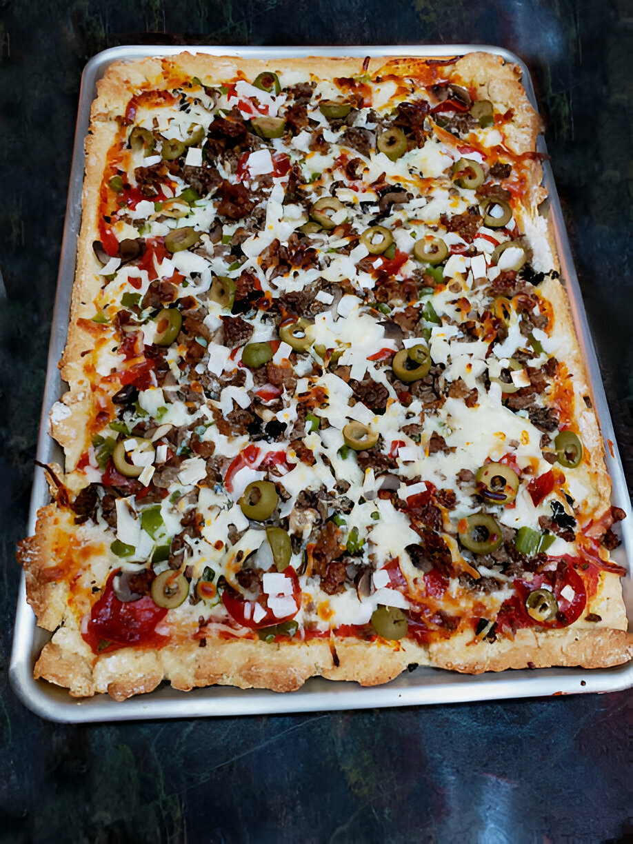 Sheet Pan Taco Pizza