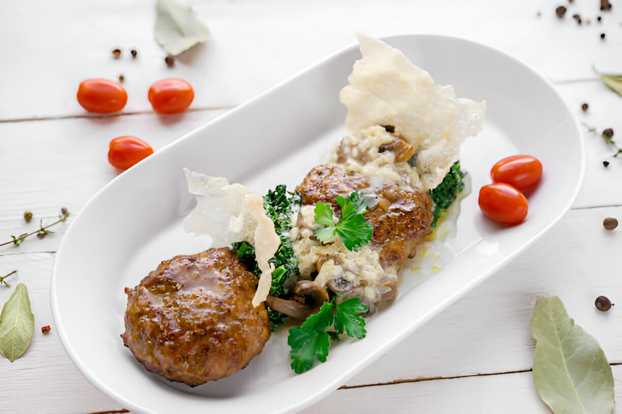 Slow Cooker Salisbury Steak Meatballs