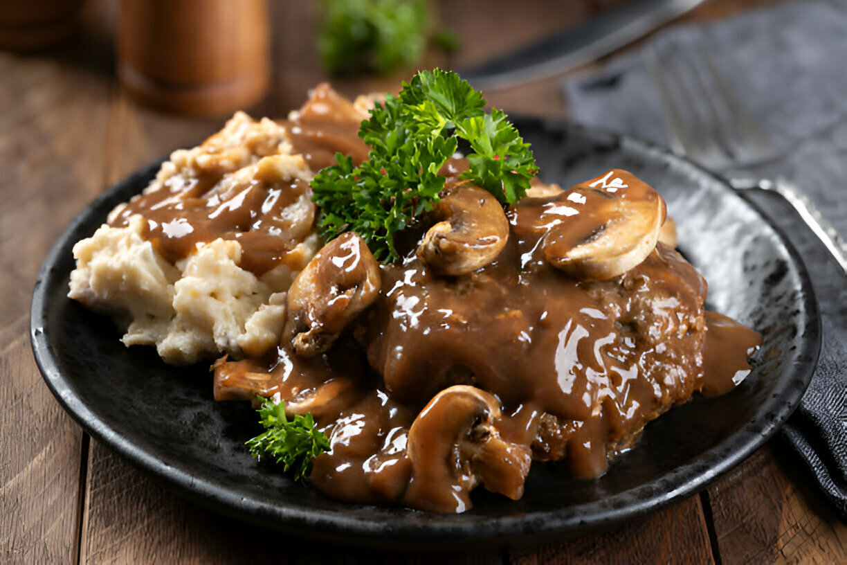 Smothered Hamburger Steak