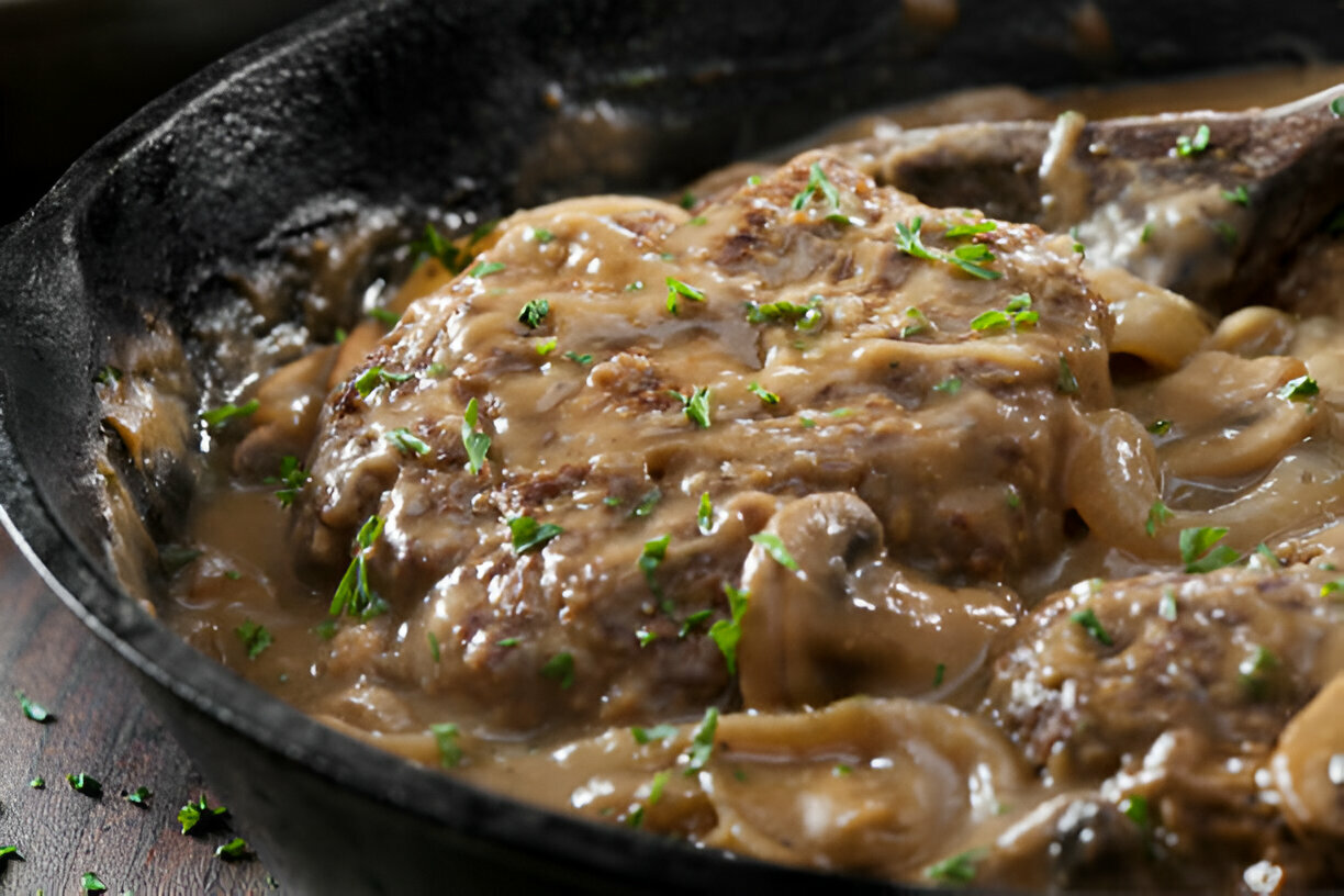 Smothered Hamburger Steak