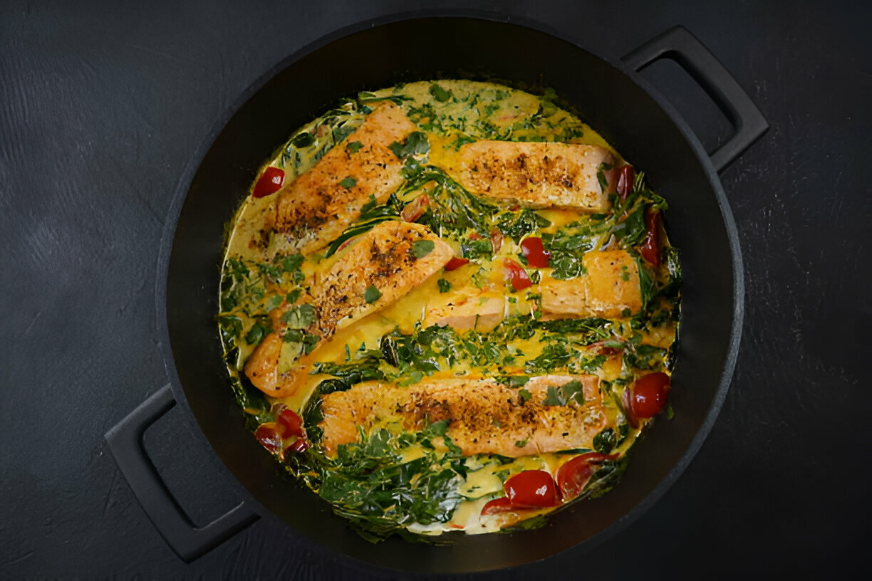 Spinach Artichoke Chicken Skillet (Paleo, Whole30, & Keto)