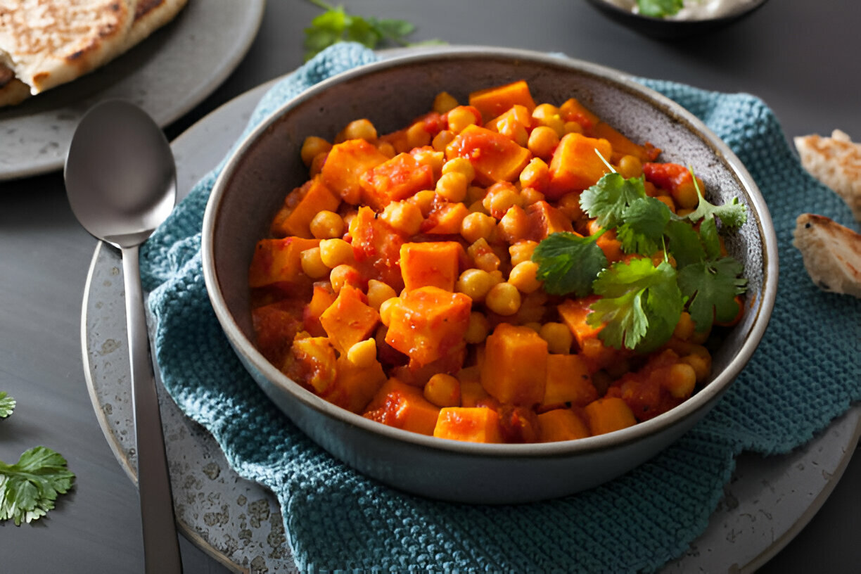 Sweet Potato and Chickpea Curry