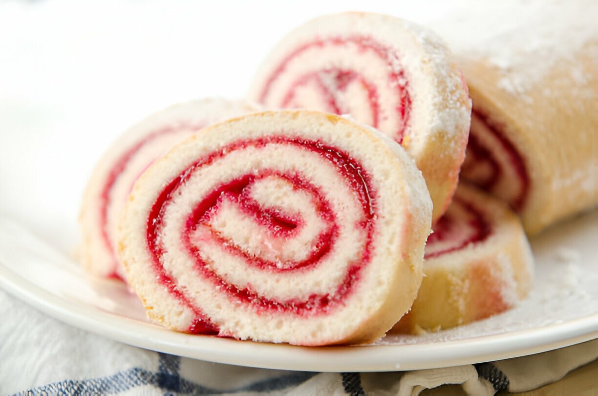 Sweet Raspberry Lemon Swirl Cookies